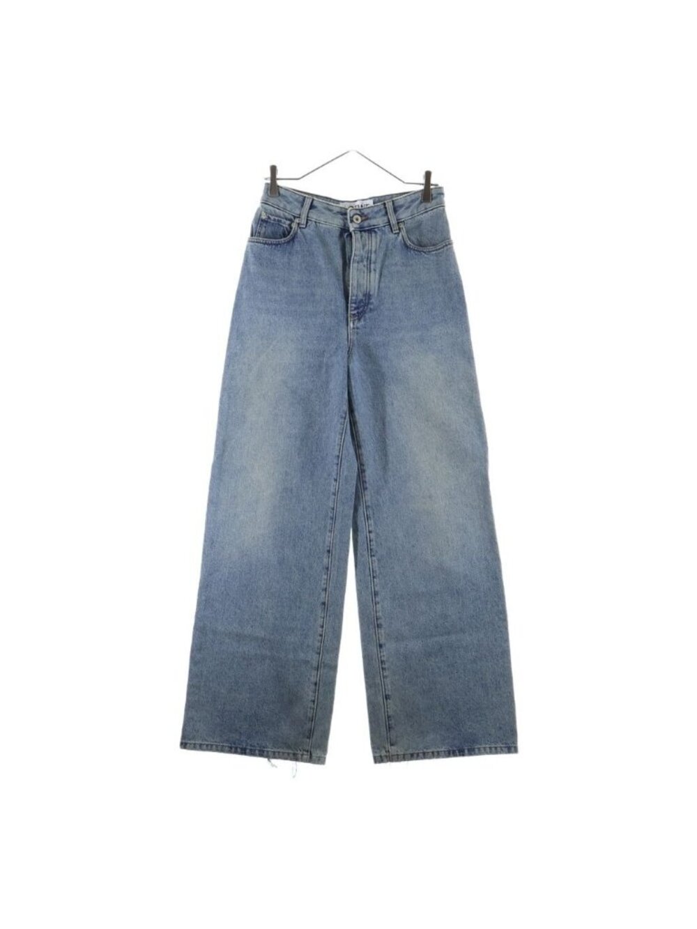 Loewe Button Fly Wide Denim Pants